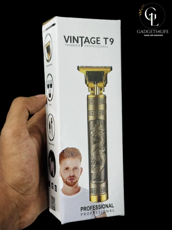 Vintage T9 Rechargeable Hair Trimmer - Image 3