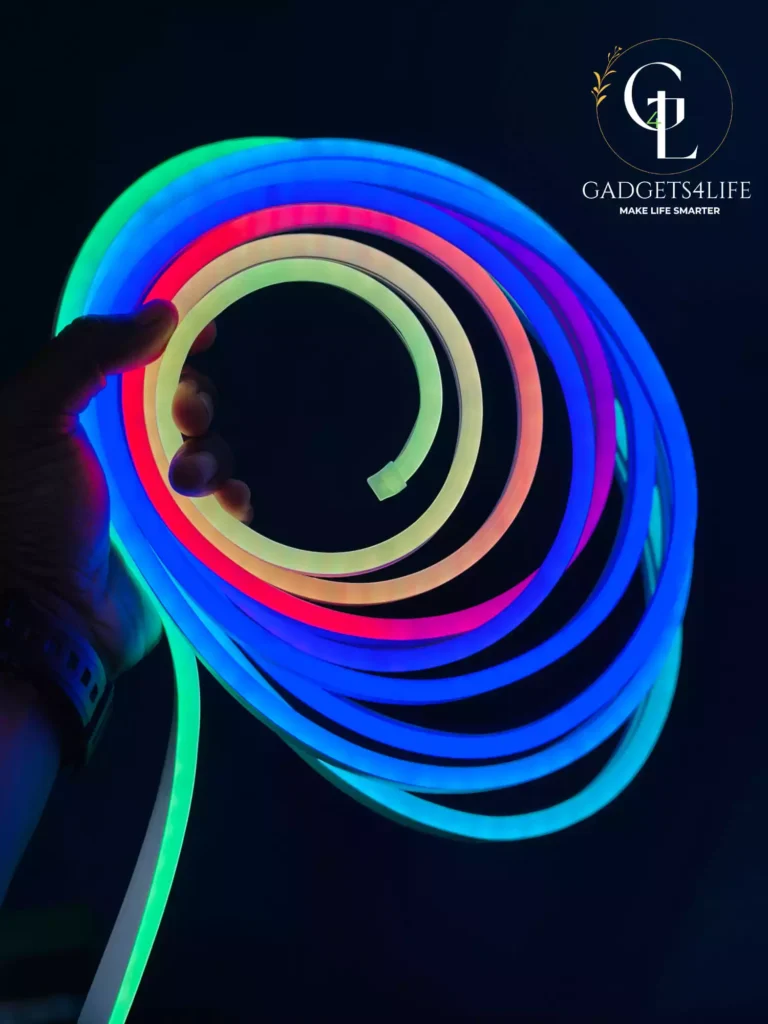 GearUP NRGB50 5 Meter RGB Neon Light with App & Remote Control