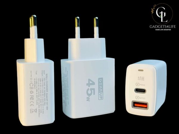 GearUP GP007 45W Fast Charging Adapter - Image 2