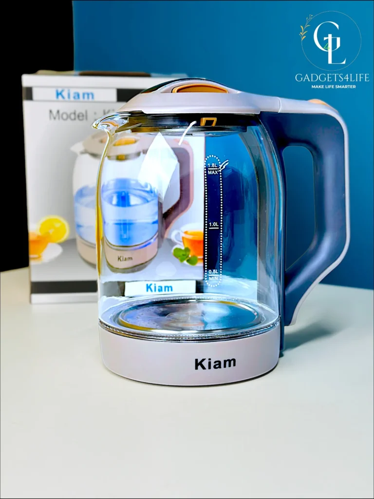 electric cattle, kiam electric cattle, transparent kettle, kiam transparent kettle, transparent electric kettle, kiam transparent electric kettle